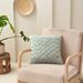 Home Furniture Pure Color Rose Velvet Pillow Cover Sofa Bed Headrest Pillow Cover_maomaolike.com