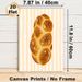 Braided Bread Painting Poster, Warm-toned Realistic Glossy Braided Bread With Sesame Seeds Poster, Appealing Food-themed Decor Suitable For Kitchen_maomaolike.com