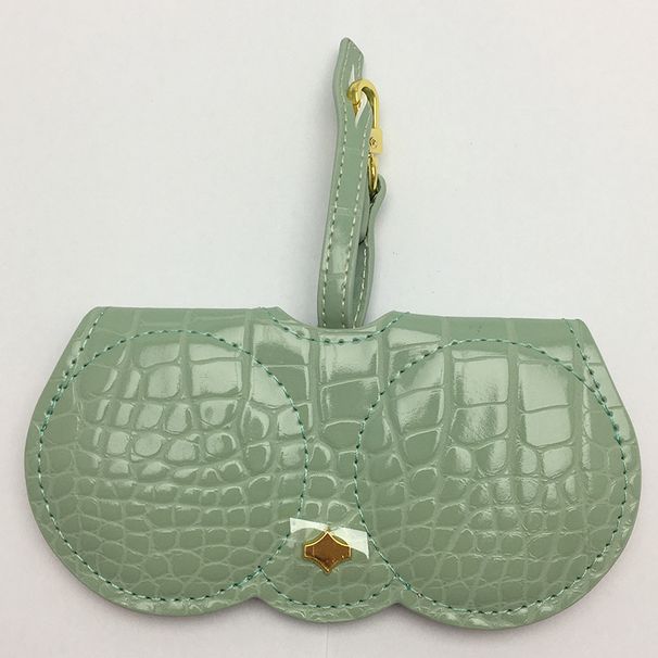 Unisex Crocodile glasses bag ins large glasses bag sunglasses clip portable fashion cartoon cute glasses box sunglasses cover_maomaolike.com