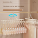 Camisole Underwear Hook Multi-Functional Hanger Vest Storage Artifact Home Dormitory Non-Slip Multi-Clip Drying Rack_maomaolike.com