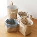 Manufacturer In-Stock Cotton Linen Door Back Hanging Wall Desktop Miscellaneous Jute Bag Bathroom Storage_maomaolike.com