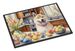 Decorating Easter Akita Doormat Front Door Mat Indoor Outdoor Rugs For Entryway, Non Slip Washable Low Pile, 24H X 36W_maomaolike.com