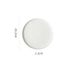 Ceramic Japanese Style Dish Creative White Salad Light Luxury Stone Pattern Western Steak Tableware Plate Restaurant_maomaolike.com