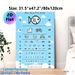 Eye Chart Painting Poster, Cute Cartoon-themed Eye Chart Poster, Practical Vision Screening Aid Suitable For Clinic, Home Environments_maomaolike.com