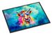 Hippie Animal Malvi Cow Doormat Front Door Mat Indoor Outdoor Rugs For Entryway, Non Slip Washable Low Pile, 24H X 36W_maomaolike.com