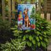 Irish Terrier Christmas Reindeer Garden Flag Mailbox Flag Decorative Yard Flag Banner Outside Patio Artwork Yard Flower Beds, Garden Size, Multicolor_maomaolike.com