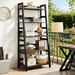 5-Tier Bookshelf, Ladder Bookcase Etagere Storage Shelf_maomaolike.com