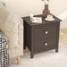 Modern Nightstand With 2 Drawers For Small Spaces For Bedroom, Living Room Or Office_maomaolike.com