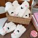 Cute West Highland Plush For Students Couples, Winter Warm Gloves Extra Fleece And Thickened Protection Against The Cold, With A C_maomaolike.com