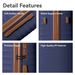 3-Piece Luggage Sets (20", 24", 28"), Suitcase With Wheels, Hardside Suitcase With Four Spinner Wheels And Scratch-Resistant Surface, Navy Blue_maomaolike.com