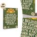 Agriculture Inspirational Quote Painting Poster, Vintage Pastoral Style Poster, Warm-toned Design With Daisies, Wheat And Sunrise, Motivational Text_maomaolike.com