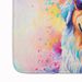 Great Pyrenees Hippie Dawg Memory Foam Kitchen Mat Machine Washable Anti-Fatigue Mat Cushion Comfort Bath Mat Or Kitchen Rug_maomaolike.com