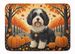 Havanese Fall Memory Foam Kitchen Mat Machine Washable Anti-Fatigue Mat Cushion Comfort Bath Mat Or Kitchen Rug_maomaolike.com