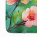 Delaware Peach Blossom In Watercolor Memory Foam Kitchen Mat Machine Washable Anti-Fatigue Mat Cushion Comfort Bath Mat Or Kitchen Rug_maomaolike.com