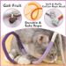Cotton Rope Toys, 27.55Inches Color Blocking Cotton Rope Toys, Safe Cat Toys Teething Chew For Boredom And Stimulating_maomaolike.com