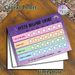 Potty Reward Chart Painting Poster, Pastel-toned Cute Rainbow & Moon Cloud Design Poster, Helps Track Potty Training Milestones, Ideal For Home_maomaolike.com