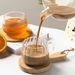 Heat-Resistant Modern Glass Coffee Mug With Handle – Japanese-Inspired Pumpkin Design, Ideal For Home, Office & Gifts_maomaolike.com