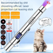 Laser Outdoor Lighting USB Rechargeable Multifunctional Infrared 5 Patterns Cat Teasing Purple Light Currency Detection_maomaolike.com