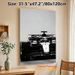 Formula 1 Racing Car Painting Poster, Sleek Monochrome Front-View Race Car Poster, Stylish Checkered Detail Design, Ideal For Man Cave, Garage And_maomaolike.com