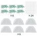 6 Sets Strawberry Supports With 24 Ground Nails Square Strawberry Growing Support Stakes Reusable Cloche Dome For Outdoor Garden Vegetable_maomaolike.com