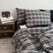 Wholesale INS Japanese Simple Plaid Pure Jacquard Four-Piece Nordic Style Full Yarn-Dyed Washed Cotton 4-Piece Set_maomaolike.com