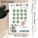Koala Themed Countdown Painting Poster, Soft Watercolor Style Cute Koala & Numbered Circles Poster, Practical Countdown Tracker For Pre-school Start_maomaolike.com