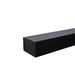 Floating Shelves 18.11" Wall Mounted Wood Shelves For Bathroom, Bedroom, Living Room, Kitchen, Hanging Shelf For Books/Storage/Decor With Invisible Brackets, Black_maomaolike.com