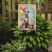 Whippet Happy Birthday Garden Flag Mailbox Flag Decorative Yard Flag Banner Outside Patio Artwork Yard Flower Beds, Garden Size, Multicolor_maomaolike.com