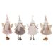 Cross-border New Tree Creative Pendant Hanging Christmas Decorations Jacquard Hat Cute Girl Angel Baby_maomaolike.com