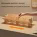 Solid Wood Ornament Creative Home Bottle Simple Display Rack Living Room Wine Shelf Bookshelf_maomaolike.com