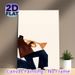 Jazz Trumpet Player Painting Poster, Minimalist Watercolor Stylized Musician Poster, Artistic Music-themed Decor Ideal For Living Room, Music Studio_maomaolike.com