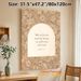 Bible Verse Joshua 24:15 Painting Poster, Vintage Floral Border Poster, Inspirational Religious Scripture Quote Ideal For Living Room, Bedroom And_maomaolike.com
