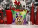 Cocker Spaniel King Of Mardi Gras Throw Pillow Machine Washable, Indoor Outdoor Decorative Pillow For Couch, Bed Or Patio, 14Hx14W_maomaolike.com