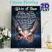 Romantic "We're A Team" Love Quote Painting Poster, Warm Starry Sky With Hand Heart Gesture Poster, Conveys Sincere Romantic Emotions, Ideal For_maomaolike.com