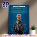 Harriet Tubman Historical Figure Painting Poster, Vivid Illustrated Portrait With Biographical Text Poster, Informative Historical Decor Ideal For_maomaolike.com