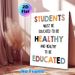 Education & Health Inspirational Quote Painting Poster, Warm-toned Typographic Poster, Motivational Lettered Decor Suitable For Classrooms And Study_maomaolike.com