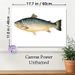 Salmon Themed Painting Poster, Vintage Detailed Salmon Illustration Poster, Realistic Aquatic Artwork, Suitable For Coastal-themed Spaces, Dining_maomaolike.com