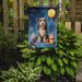 Bearded Collie Happy Birthday Garden Flag Mailbox Flag Decorative Yard Flag Banner Outside Patio Artwork Yard Flower Beds, Garden Size, Multicolor_maomaolike.com