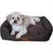 Dog Bed Washable Medium Dog Cat Sofa Bed Super Soft Rectangular Cuddle Pet Bed With Non-Slip Fluffy Bottom, Gift_maomaolike.com