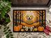 Yellow Labrador Retriever Fall Doormat Front Door Mat Indoor Outdoor Rugs For Entryway, Non Slip Washable Low Pile, 24H X 36W_maomaolike.com