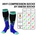 Outdoor fitness cycling compression socks elastic socks sports socks stockings sports pressure socks men and women same style leg socks_maomaolike.com