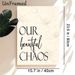 Floral Themed Typography Painting Poster, Delicate Line-art Flower & Elegant Lettering Poster, Warm Heartfelt Quote Ideal For Living Room, Bedroom_maomaolike.com