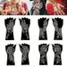 Zhengxiang European And American Stickers Hollow Spray Painting Template Hand Indian Henna Hand-drawn Tattoo HennaTatoo_maomaolike.com