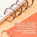 15/30pcs 20-88mm Loose Leaf Book Binder Hinge Snap O Ring Locking Keychain Metal Craft Parts 20 25 30 38 45 50 55 70 88mm_maomaolike.com