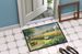 Cows By The Cornfield Doormat Front Door Mat Indoor Outdoor Rugs For Entryway, Non Slip Washable Low Pile, 24H X 36W_maomaolike.com