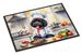 Portuguese Water Dog The Chef Doormat Front Door Mat Indoor Outdoor Rugs For Entryway, Non Slip Washable Low Pile, 24H X 36W_maomaolike.com