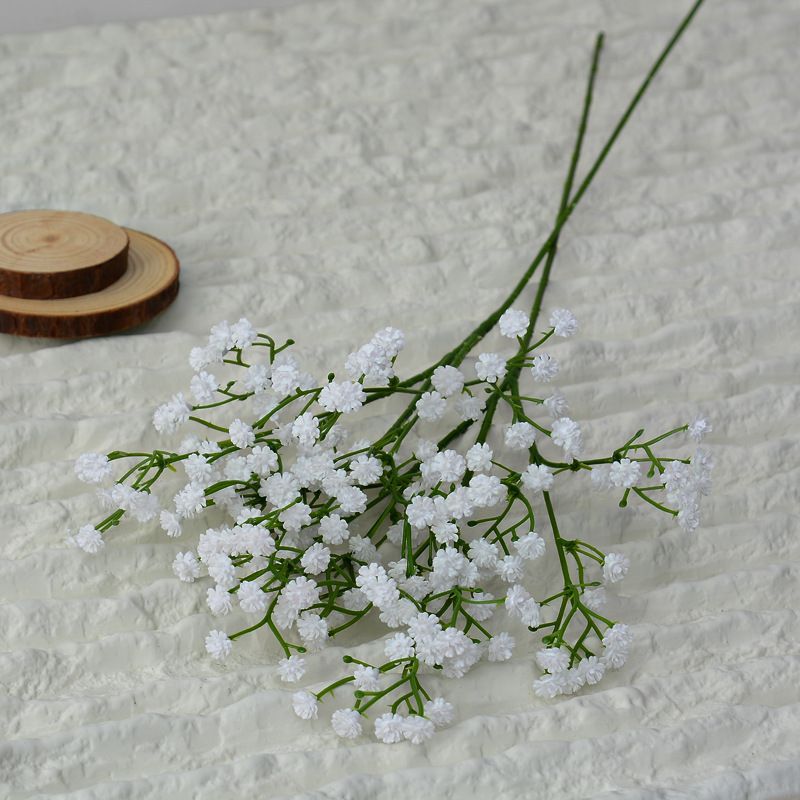 Gypsophila, Single 3-branch Gypsophila Bridal Bouquet, Wedding Supplies, Artificial Decoration, Fake Flower For_maomaolike.com