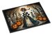 La Catrina Skeleton Spooky Halloween Doormat Front Door Mat Indoor Outdoor Rugs For Entryway, Non Slip Washable Low Pile, 24H X 36W_maomaolike.com