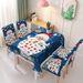 Christmas Tablecloth, Dining Table, Chair Cover, Decorative Elastic One-piece Absorbent Tablecloth_maomaolike.com