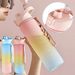 Sports Water Bottle Space Cup Juice Cup Water Bottle Fitness Water Bottle Travel Cup Drink Bottle 1000ml_maomaolike.com
